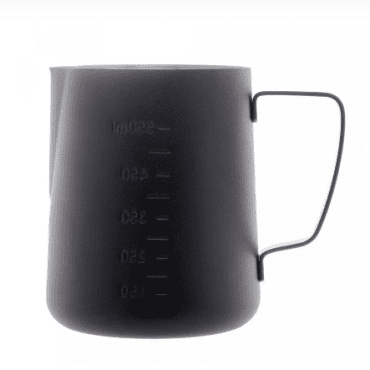 Leiteira de Aço Inox Preta