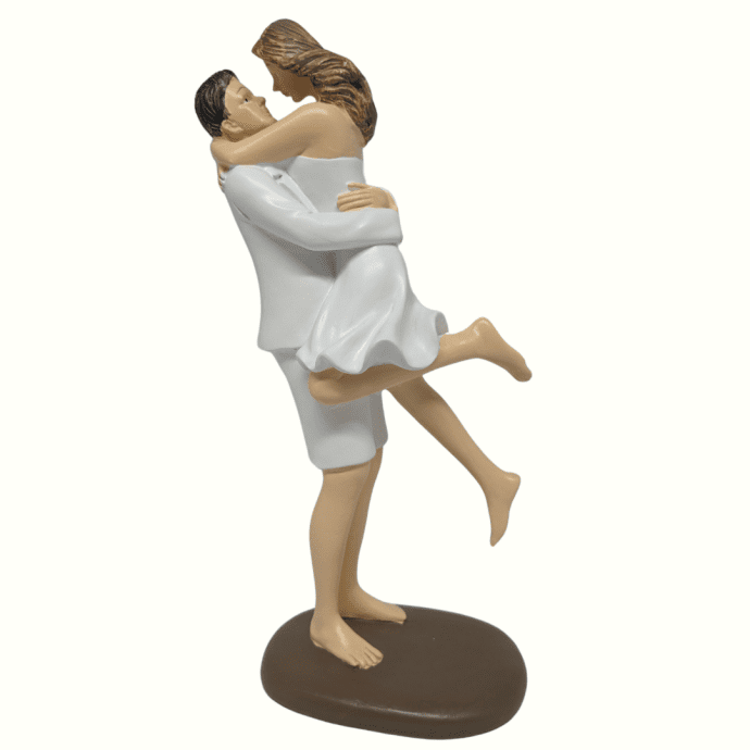 Estatueta Decorativa Casal