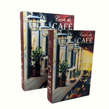 Kit Livro Caixa Casa de Café