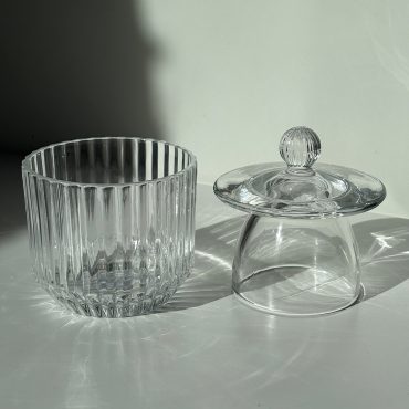 Manteigueira Francesa Império De Vidro Transparente SP18-A