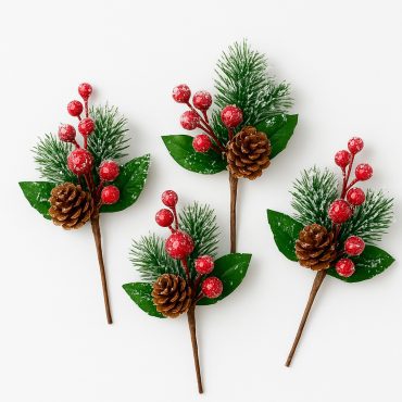 Decoração Árvore de Natal Picks Natalino 4 peças SP15-A