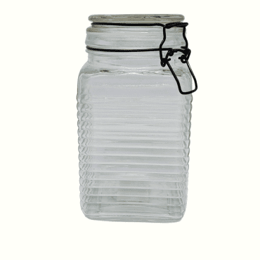 Pote Hermético de Vidro c/Metal 1,330l